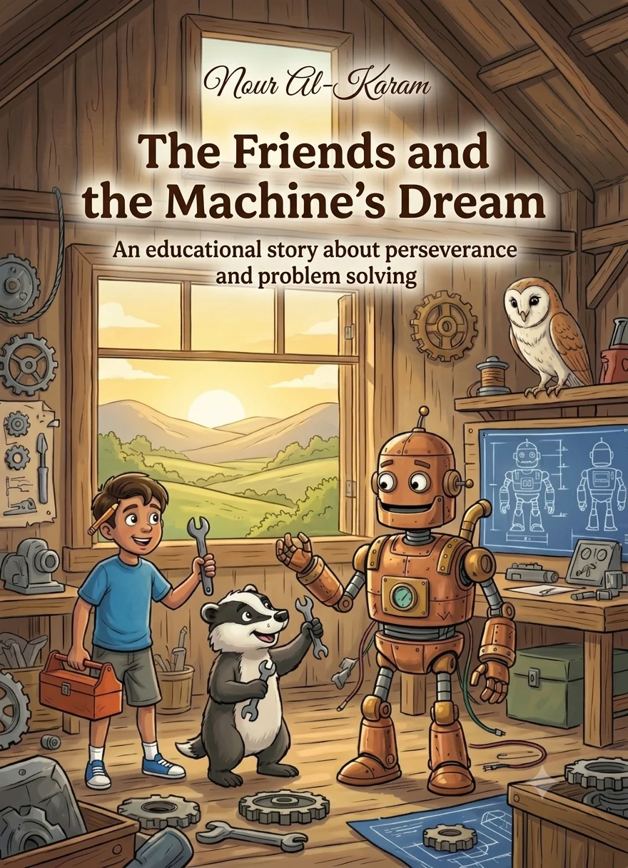 The Friends and the Machine's Dream, coming soon from Bright Fables